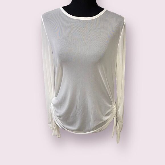 all sport Tops - All Sport Couture Mesh Long Sleeve Shirt